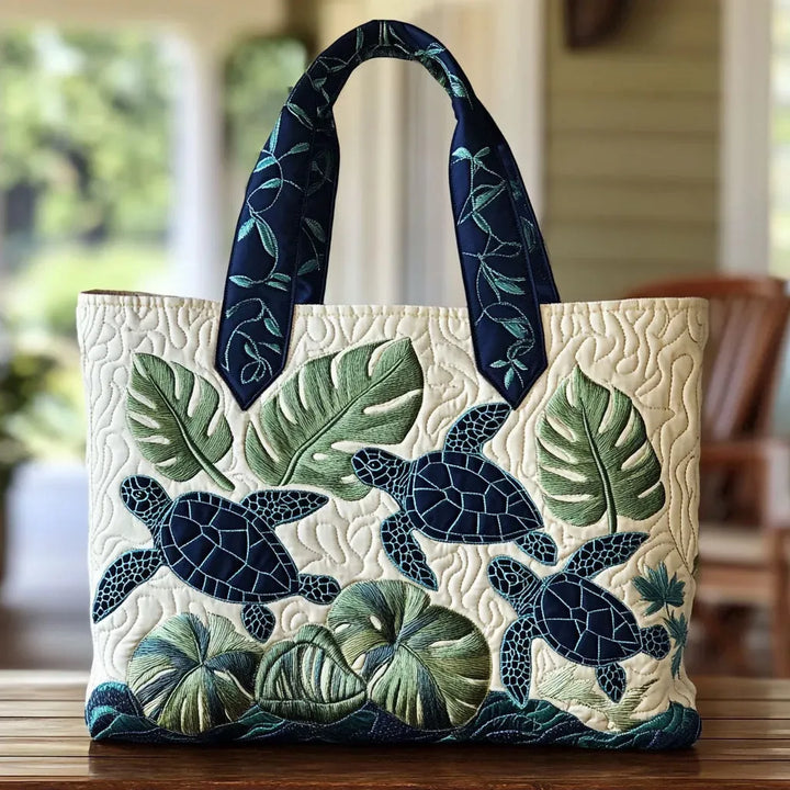 Borsa Tote Artigianale - Grazia della Tartaruga Marina