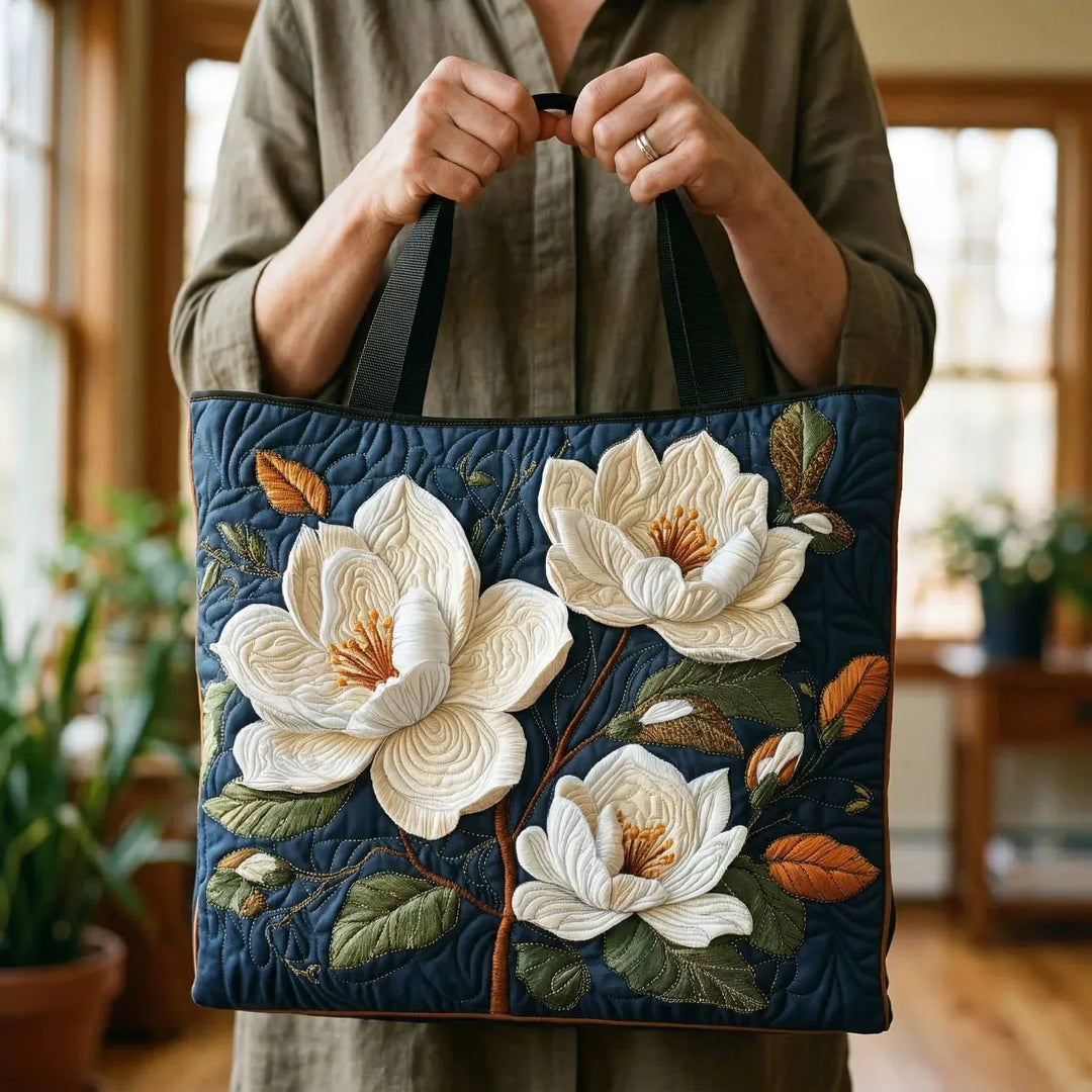 Borsa a Tracolla Trapuntata - Magnolia Delicata